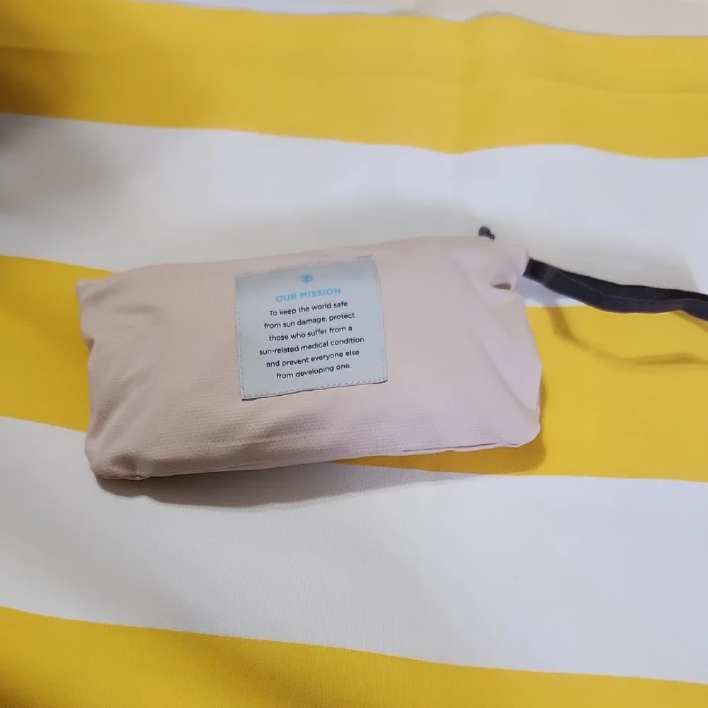 Coolibar Long Pink Sun Protection Gloves with Touchscreen Tips